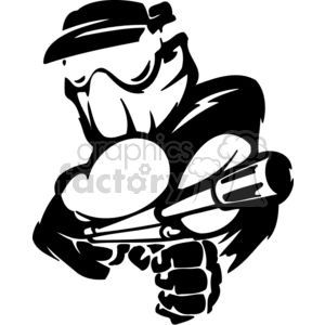 Paintballer clipart. Royalty-free image # 377631