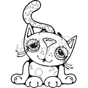 little kitty clipart. Commercial use image # 380257