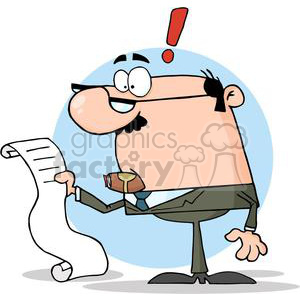 cartoon vector occassions funny business work working people corporate corporations office accountant accountants