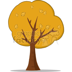 tree in the fall clipart. Commercial use image # 382090