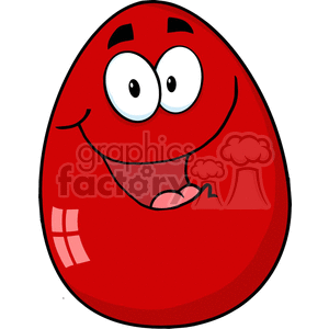 red jellybean clipart. Commercial use image # 382205