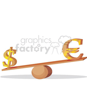 currency exchange rate clipart.