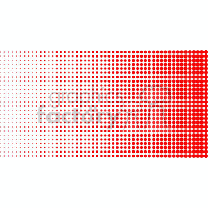 red halftone