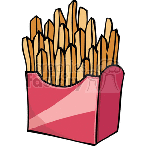 french fries clipart. Royalty-free icon # 383258