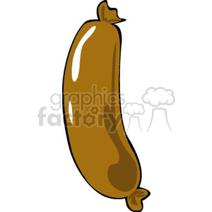 cartoon sausage clipart. Commercial use image # 140823