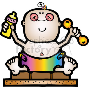 clipart - Smore Baby.