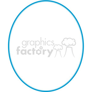 blue lines frame swirls boutique design border 3 clipart. Royalty-free icon # 392505