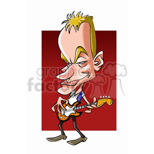 sting cartoon character clipart. Royalty-free image # 393301