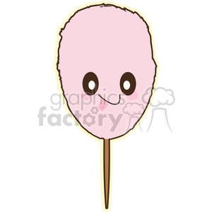 cartoon cotton candy illustration clip art image clipart. Commercial use image # 393850