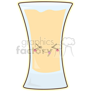 Shot glass cartoon character vector clip art image clipart. Commercial use image # 395026