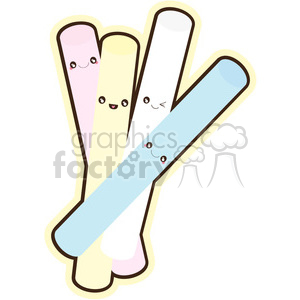 Chalk cartoon character vector clip art image clipart. Commercial use image # 395036