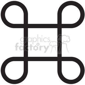 infinity vector icon clipart.