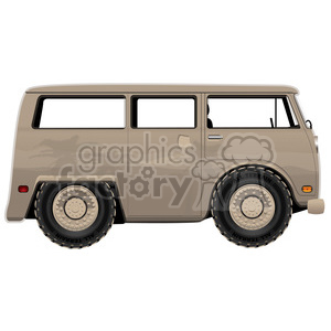 volkswagon bus van clipart. Commercial use icon # 398816