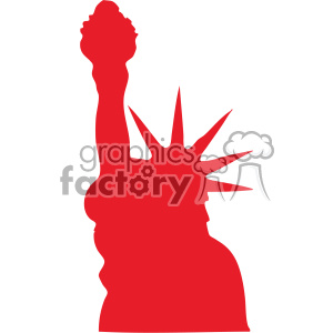 statue of liberty vector icon clipart.