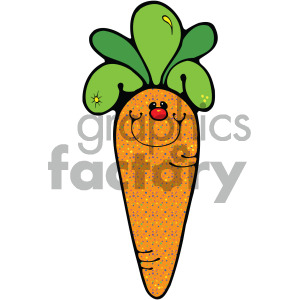 cute cartoon carrot clipart. Commercial use image # 405120