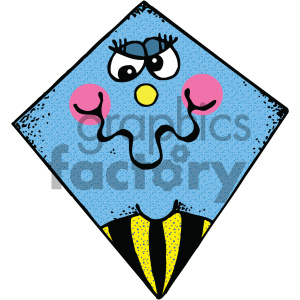 cartoon kite vector image clipart. Commercial use image # 405454