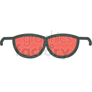 sunglasses vector icon clip art clipart. Royalty-free image # 406255