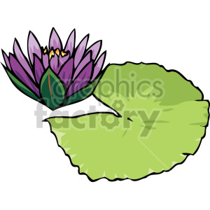 lotus and lily clipart.