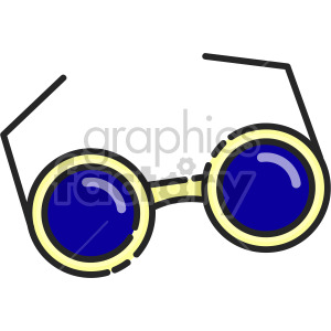 Retro sunglasses clipart. Commercial use icon # 407965