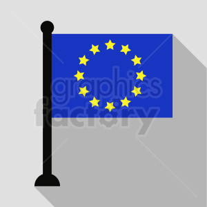 eu flag icon design clipart. Commercial use image # 408858