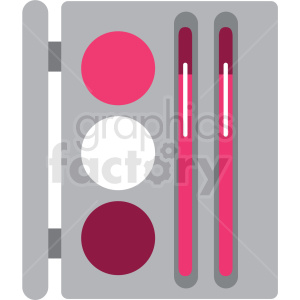 makeup kit vector clipart clipart. Royalty-free image # 411670