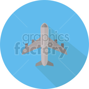 airplane vector clipart 1 clipart. Royalty-free image # 413548