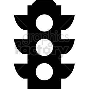 clipart - isometric traffic light vector icon clipart 5.