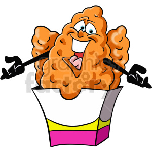 cartoon chicken tenders clipart clipart. Royalty-free image # 416766