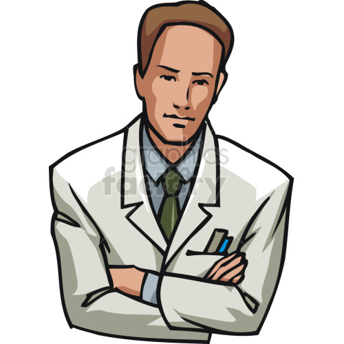 doctor vector clipart clipart. Royalty-free image # 418554