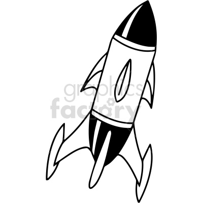 cartoon rocketship clipart