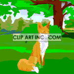 fox01 clipart. Royalty-free image # 119015