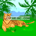 tiger clipart. Commercial use image # 119080