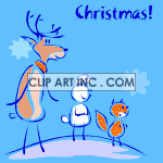   christmas xmas holidays winter snow animals  0_Christmas-11.gif Animations 2D Holidays Christmas 