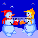   christmas xmas snowman snowmen  Christmas_12.gif Animations 2D Holidays Christmas 
