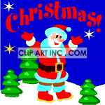  christmas xmas tree trees santa claus  Christmas_16.gif Animations 2D Holidays Christmas 