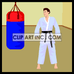 karate017 clipart. Royalty-free image # 122959