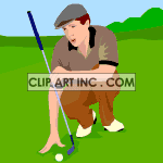 golfers003 animation. Commercial use animation # 123049