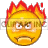 smilies emoticons face faces smilie mad fire flaming angry  065.gif Animations Mini Smilies animated emoticon fireball