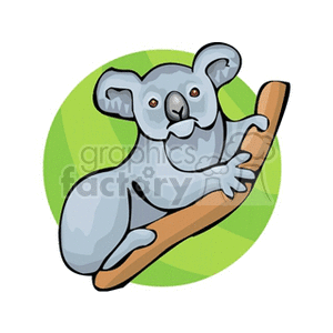 koala clipart. Commercial use image # 128967