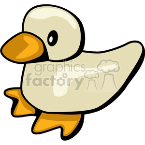 Yellow rubber duck clipart. Commercial use image # 130634
