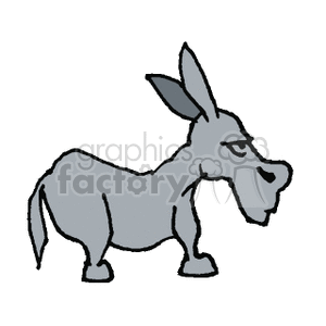   farm farms animals donkey donkeys jackass  DONKEY01.gif Clip Art Animals Farm cartoon mad
