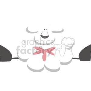 sheep_baby_0020 clipart. Commercial use image # 132170