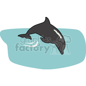   porpoise dolphin fish animals dolphins fishes ocean  BAF0118.gif Clip Art Animals Fish 