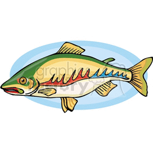 fish142 clipart. Commercial use image # 132405