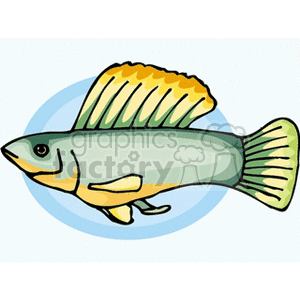 fish151 clipart. Commercial use image # 132415