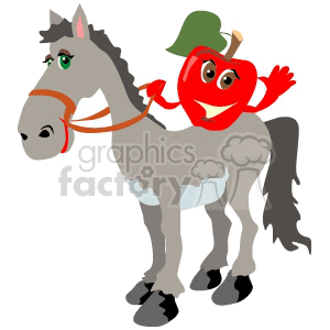 horse014 clipart. Commercial use image # 132839