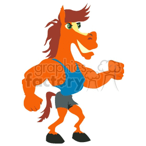 horse020 clipart. Royalty-free image # 132845