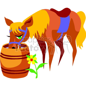 horse023yy clipart. Commercial use image # 132873