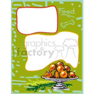   border borders frame frames food  Food006.gif Clip Art Borders Food 