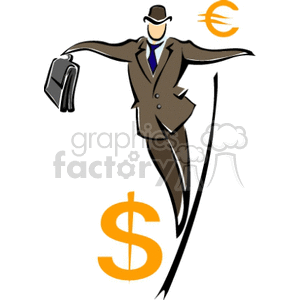   corporations corporation balancing balance wire rope tight money currency currencies suits business  Business041.gif Clip Art Business 